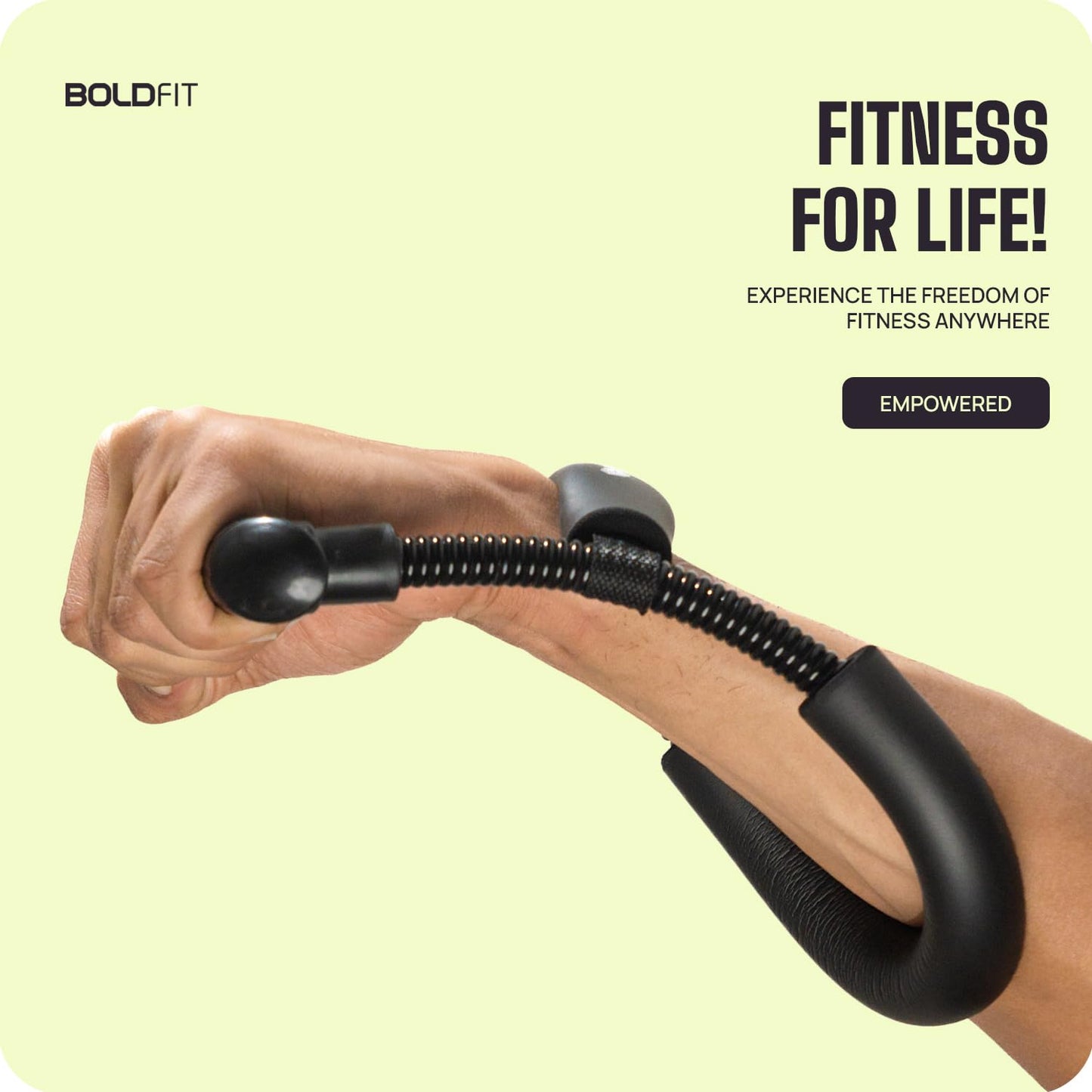 Adjustable Wrist & Forearm Strengthener – Grip Trainer
