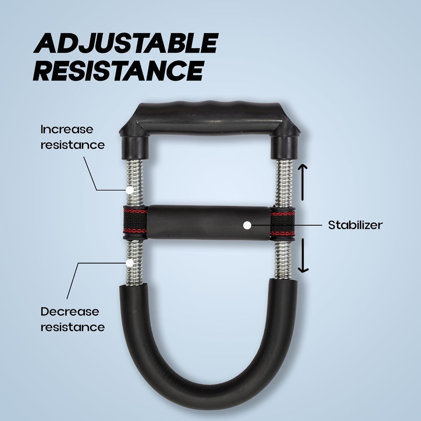 Adjustable Wrist & Forearm Strengthener – Grip Trainer