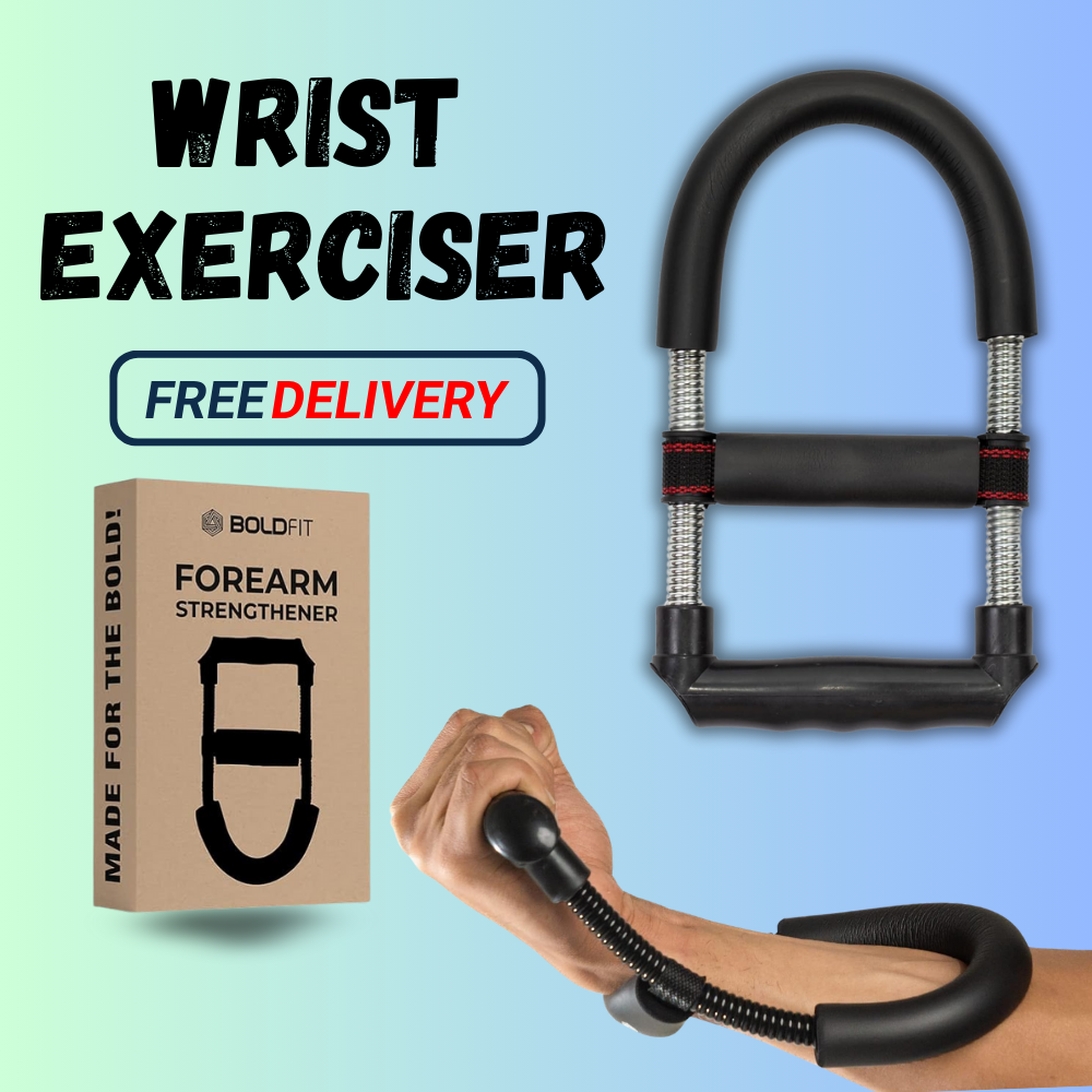 Adjustable Wrist & Forearm Strengthener – Grip Trainer