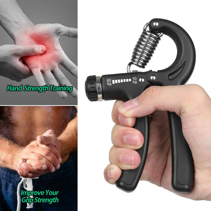 Adjustable Wrist & Forearm Strengthener – Grip Trainer