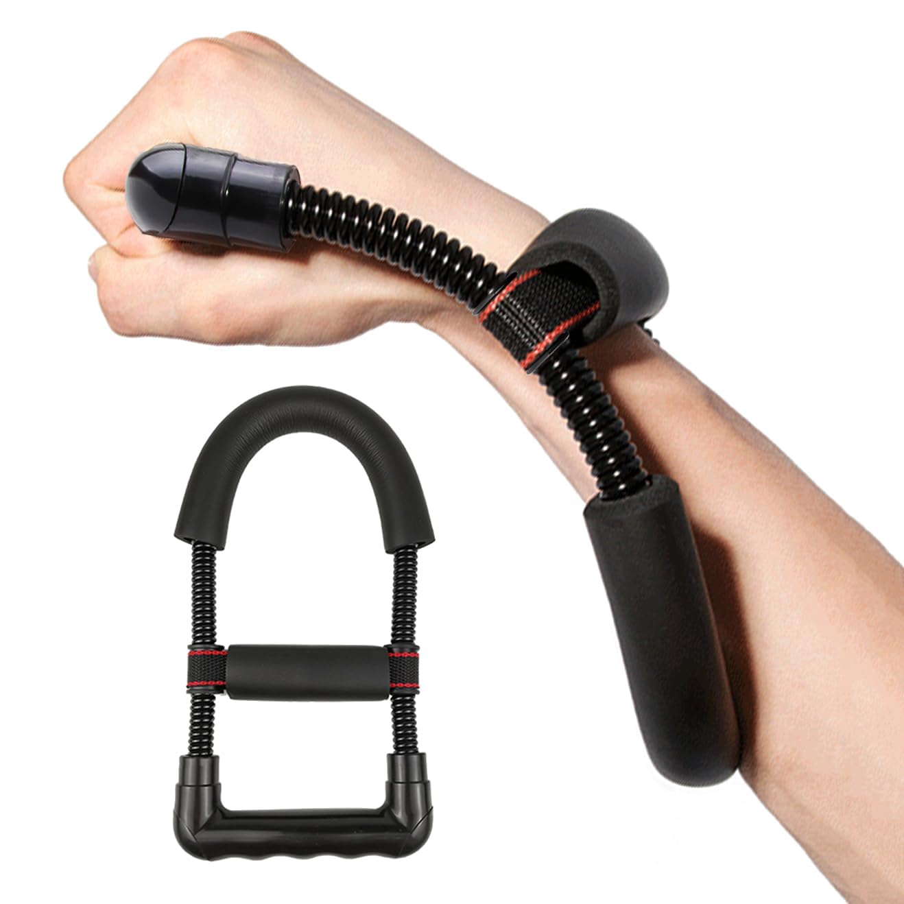 Adjustable Wrist & Forearm Strengthener – Grip Trainer