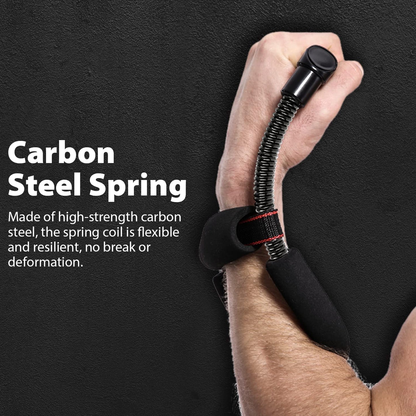 Adjustable Wrist & Forearm Strengthener – Grip Trainer